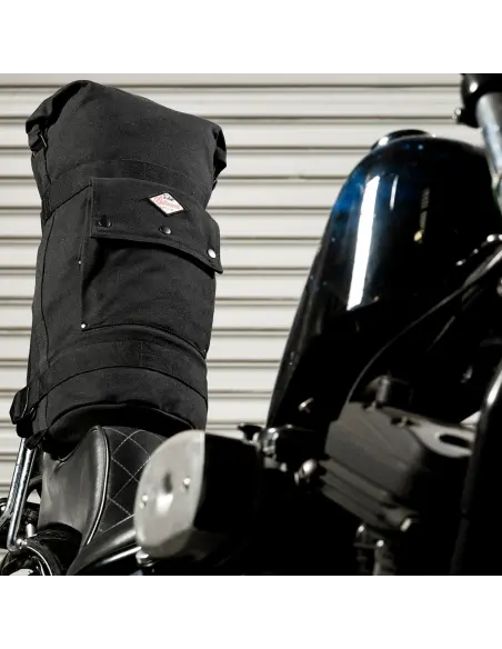 Sac Biltwell EXFIL-32 noir pour Sissy Bar | Iguana Custom