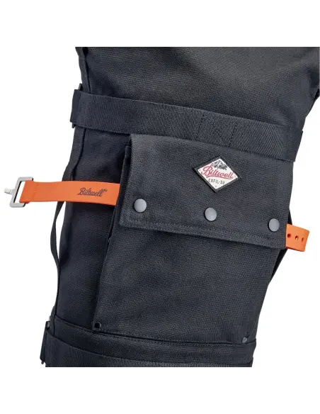 Bolsa Biltwell EXFIL-32 negra para Sissy Bar | Iguana Custom