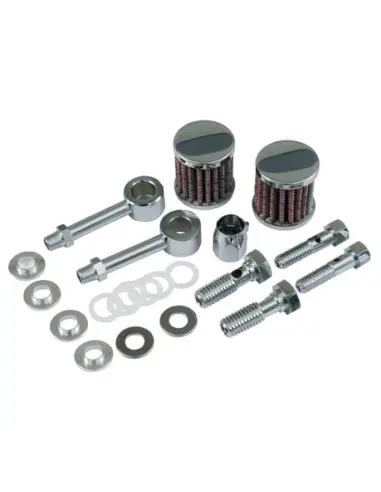 Kit Sfiato Dual Power Filter Big Twin | Iguana Custom
