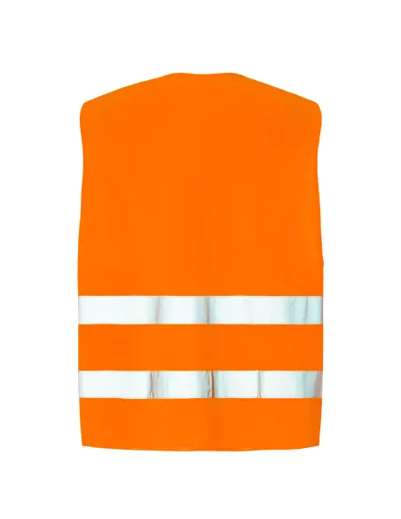 Chaleco Reflectante Naranja Moto Obligatorio 2026 | Iguana Custom