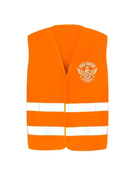 Custom DTF Motorcycle Reflective Vest | Motorcycle Clubs
