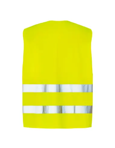 Chaleco Reflectante Amarillo Personalizado DTF para Moto | Iguana Custom