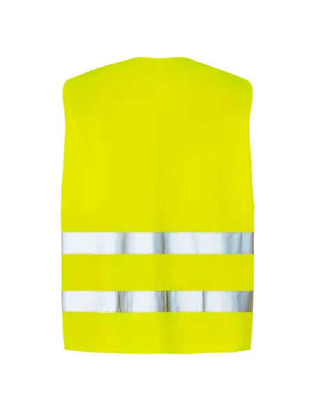 Custom Yellow Reflective Vest DTF for Motorcycle | Iguana Custom