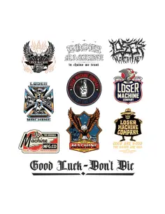 Acquista Pack Di Adesivi Loser Machine Lmc a prezzo scontato