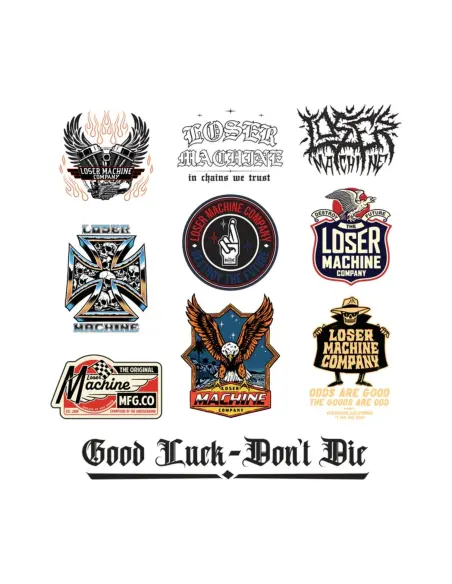 Comprar Pack De Stickers Loser Machine Lmc a precio de oferta