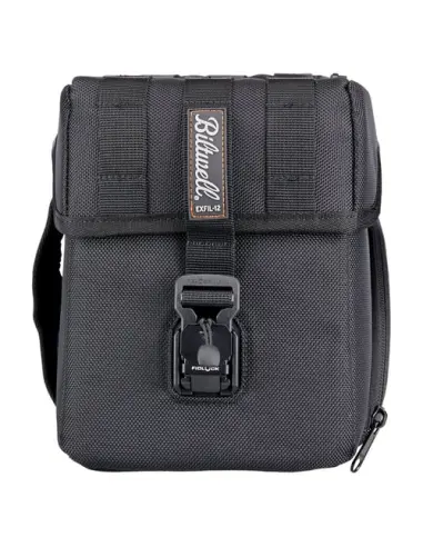Alforjas Biltwell EXFIL-12 negras para moto | Iguana Custom
