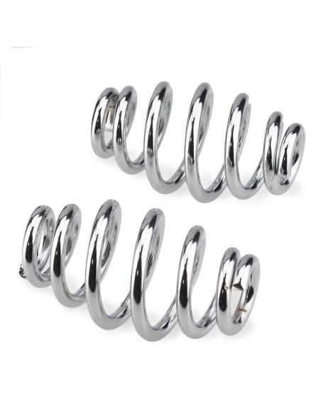 Pack Two Chrome-Plated Springs For Seat 3 "