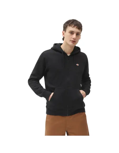 Sweat Dickies Oakport Noir à Zip