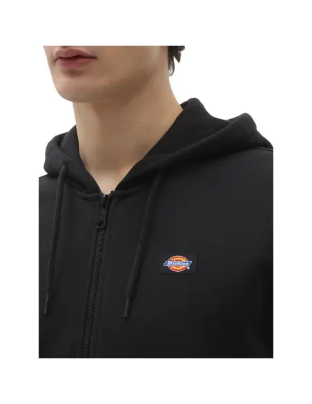 Sweatshirt Dickies Oakport Preta com Fecho