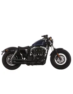 Escape Falcon Double Groove Negro Sportster 2014-2020