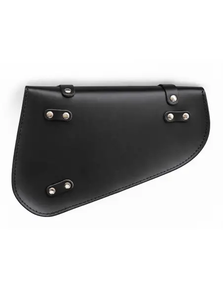 Borsa laterale Sportster Nera e sabbia 2,5 L | Iguana Custom