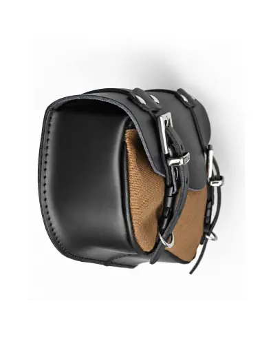Sportster Saddlebag Black and Sand 2.5 L | Iguana Custom