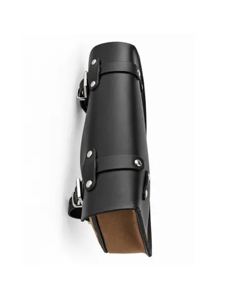 Borsa laterale Sportster Nera e sabbia 2,5 L | Iguana Custom