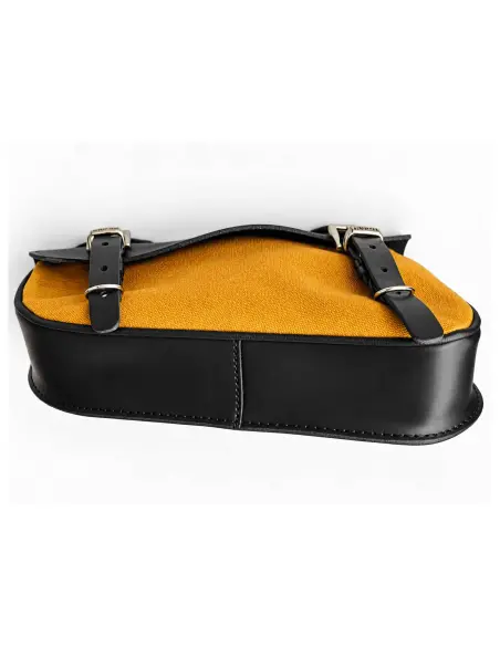 Sportster Saddlebag Black Mustard 2.5 L | Left Swingarm