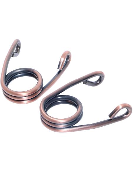 Embalar Duas Molas De Grampo De Bronze Para Sillon Old School 3"