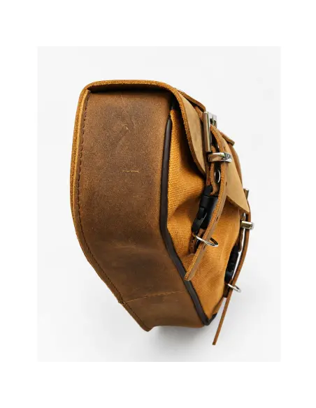Alforja Sportster Piedra Mostaza 2,5 L | Basculante Izquierdo