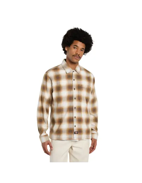 Dickies Gulfport Chocolate Brown Shirt