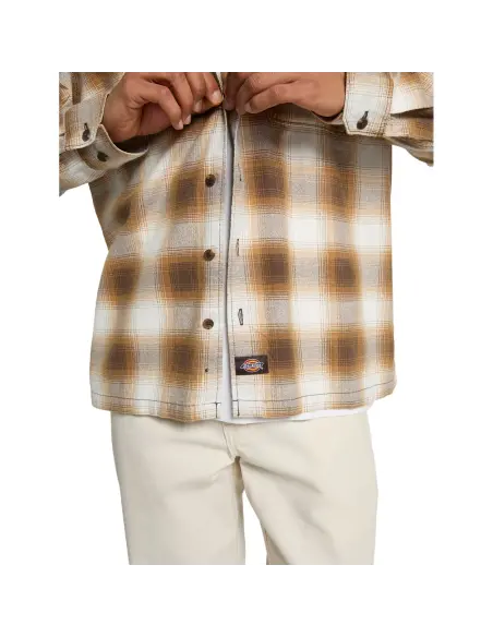 Dickies Gulfport Chocolate Brown Shirt