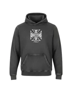 Sudadera WCC Vintage Washed Negra | Iguana Custom 2
