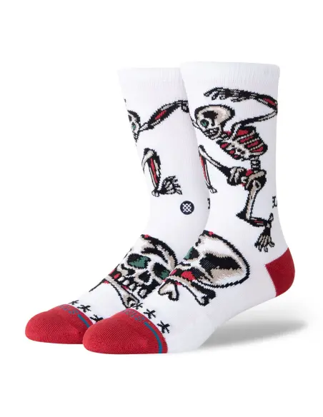 MEIAS STANCE SKELETON CREW BRANCAS