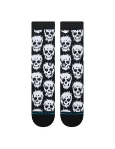 Chaussettes Stance Static Skull Crew Noires 2