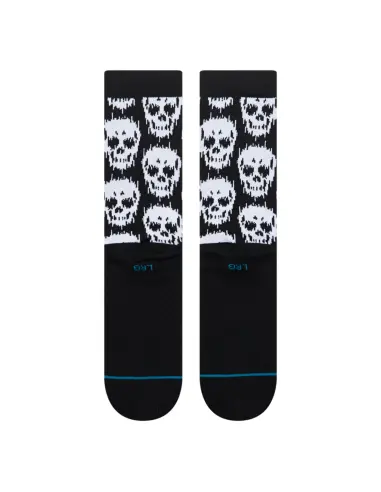 Calze Stance Static Skull Crew Nere