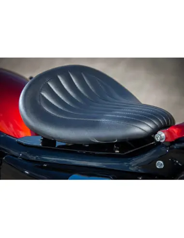 Rick's Black Solo Seat Kit Sportster XL 2010-2022