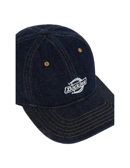 Cappellino Dickies Denim Dad Cap Nero | Iguana Custom