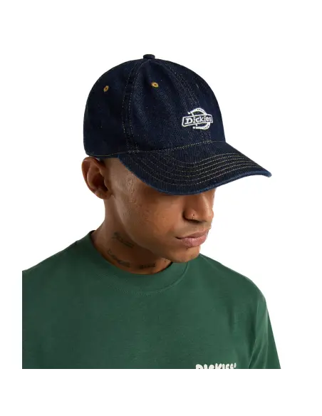 Casquette Dickies Denim Dad Cap Noire | Iguana Custom