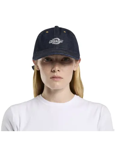 Gorra Dickies Denim Dad Cap Negra | Iguana Custom
