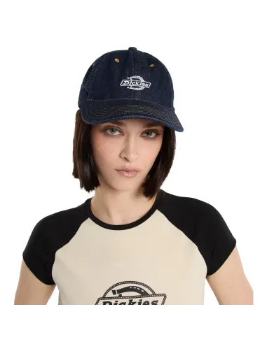 Casquette Dickies Denim Dad Cap Noire | Iguana Custom