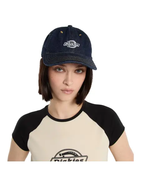 Black Dickies Denim Dad Cap | Iguana Custom