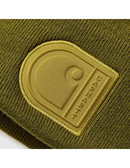 Bonnet Carhartt Patch Vert Bronze Foncé