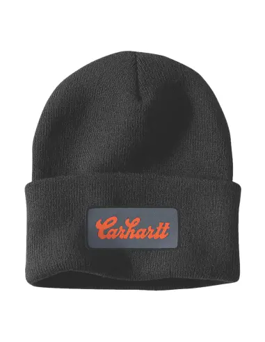 Gorro Carhartt Script Patch Preto | Iguana Custom