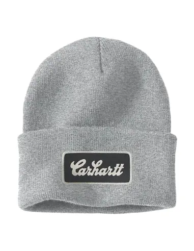 Gorro Carhartt Script Patch Cinzento Mesclado