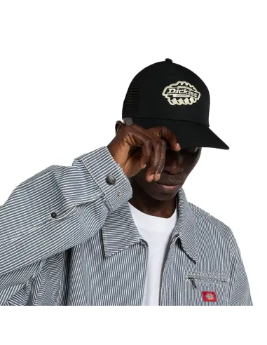 Boné Trucker Dickies Irondale Preto