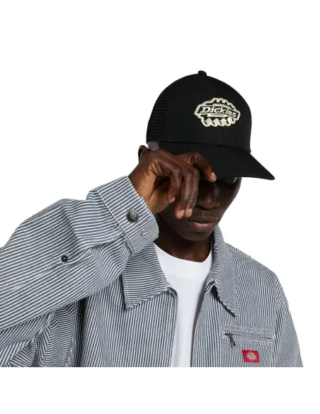 Gorra Trucker Dickies Irondale Negra