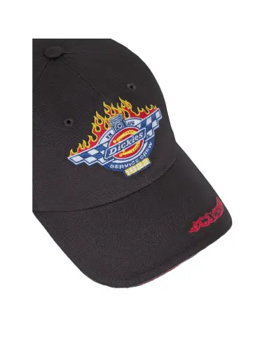 Casquette Dickies Nashport Charcoal à 6 Panneaux