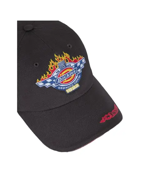 Boné Dickies Nashport Charcoal de 6 Painéis