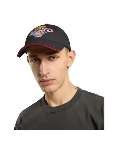 Boné Dickies Nashport Charcoal de 6 Painéis