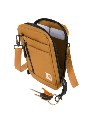 Carhartt Nylon Duck Brown Crossbody Bag