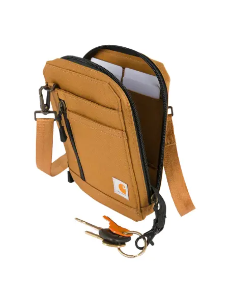 Sacoche Bandoulière Carhartt Nylon Duck Marron