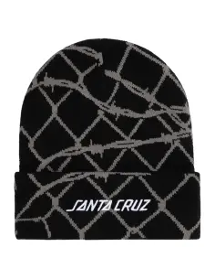 Gorro Beanie Santa Cruz Spot Chain Negro