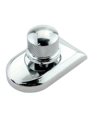 Vis En Aluminium Chromé Avec Base Pour Siège Harley Davidson