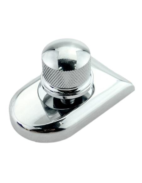 Vis En Aluminium Chromé Avec Base Pour Siège Harley Davidson