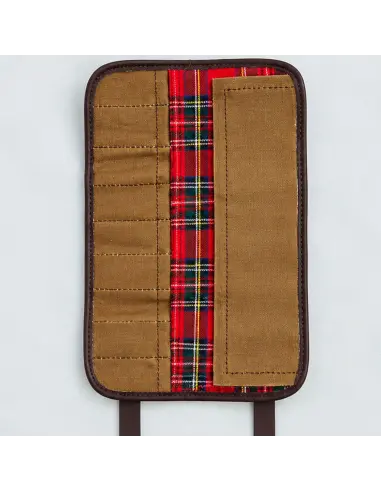 LEATHER AND WAXED TEXTILE TOOL BAG | IGUANA CUSTOM