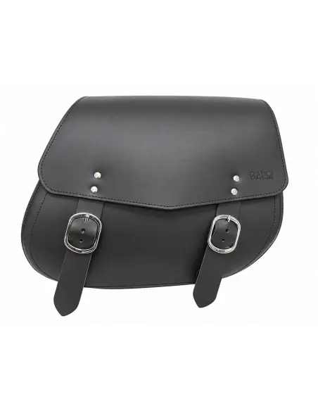 GADIR SADDLEBAG SPAAN BLACK 20 L KLICK FIX | IGUANA CUSTOM