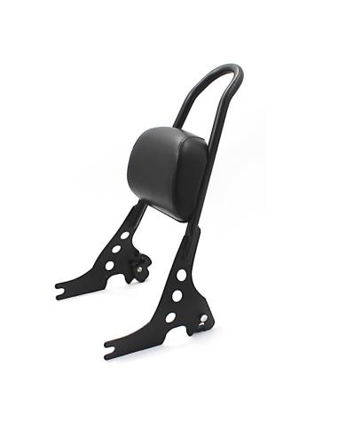 Respaldo Desmontable Negro Tappered Para Sportster Xl 04-Up
