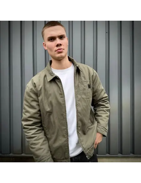 Army Surplus Green Heritage Worker Jacket