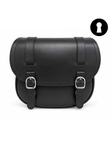 SACOCHE CORBI NOIRE 18 L AVEC SERRURE | IGUANA CUSTOM